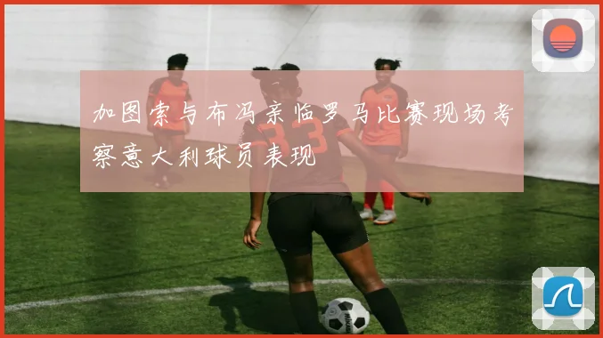 加图索与布冯亲临罗马比赛现场考察意大利球员表现